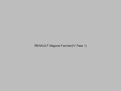 Kits electricos económicos para RENAULT Megane Familiar(IV Fase 1)